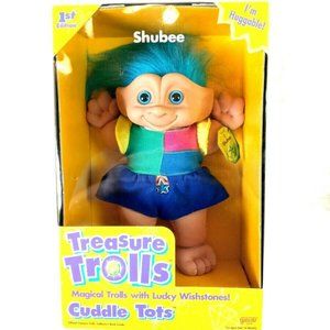 1998 Galoob Treasure Troll Cuddle Tot Shubee 1stEd